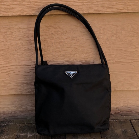 Prada Handbags - Prada Hand Bag  Black Nylon 632922